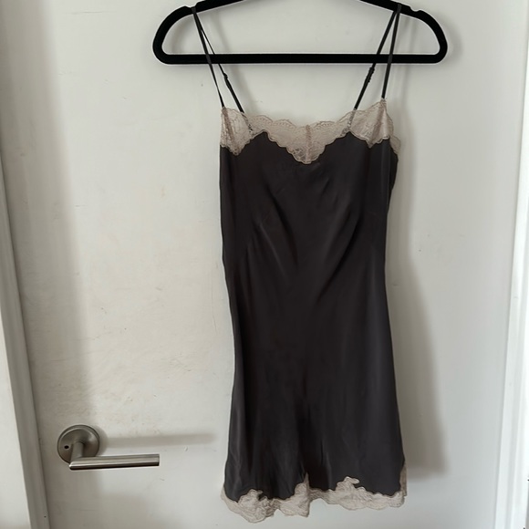 AllSaints spitafields London silk Lucien Slip dress - Picture 1 of 7